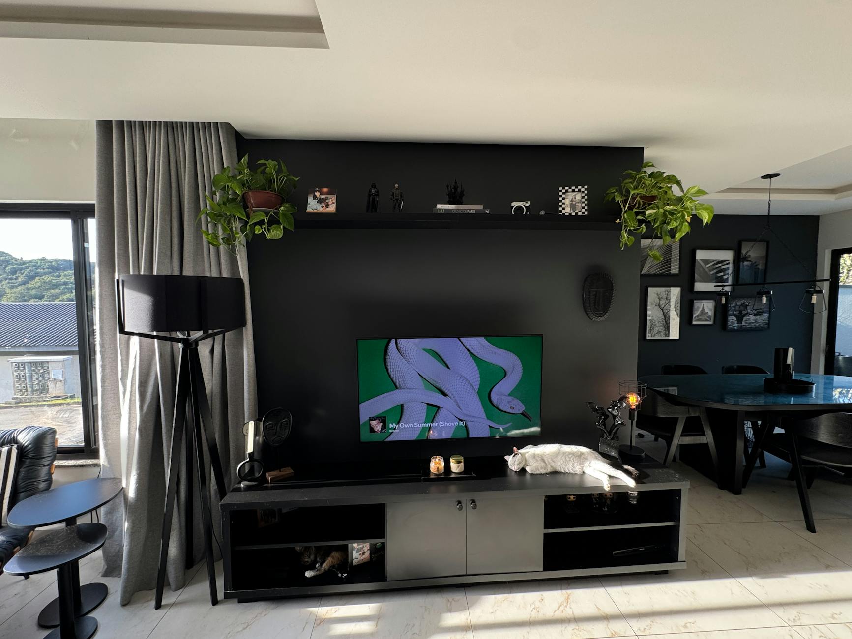 Maison Soleil Polaris Tall TV Unit