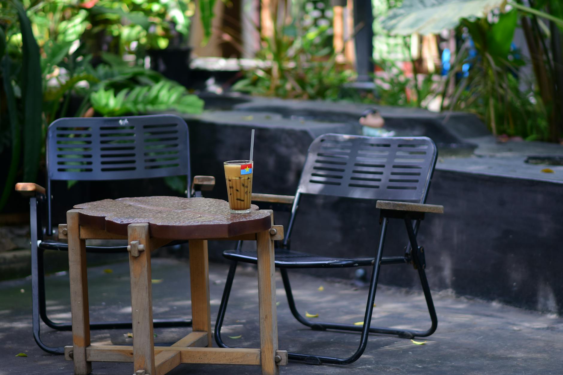 Oslo & Oak Saito Slim Garden Chair