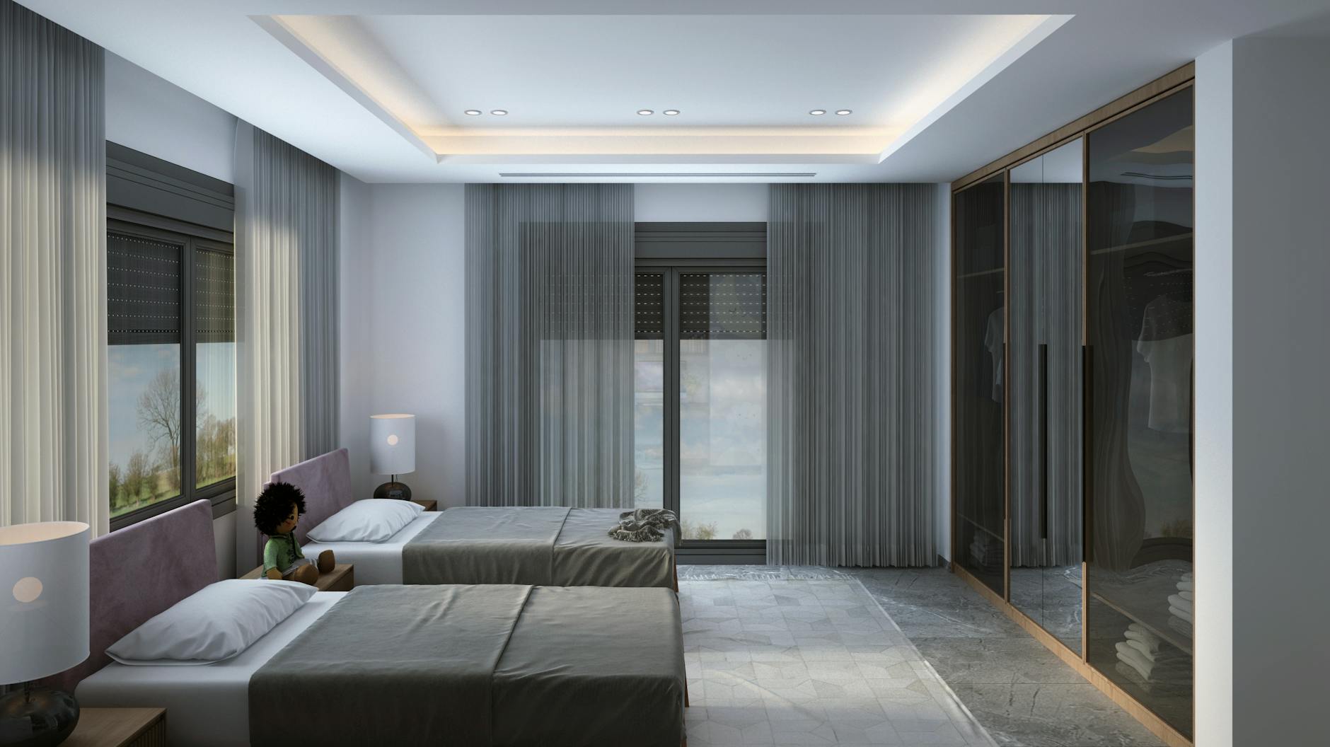Lucerne Living Skagen Extendable Wardrobe