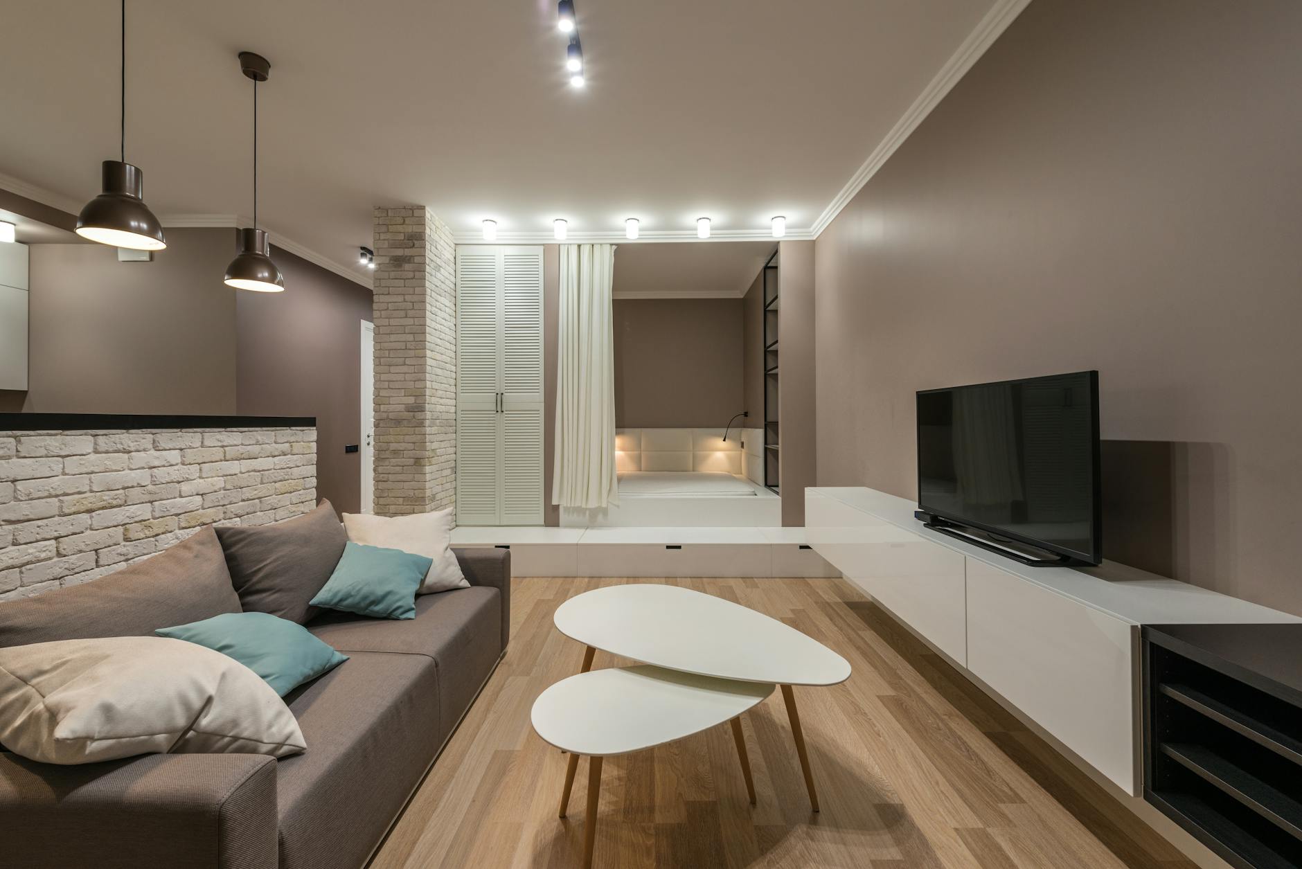 Lucerne Living Birchgrove Tall TV Unit