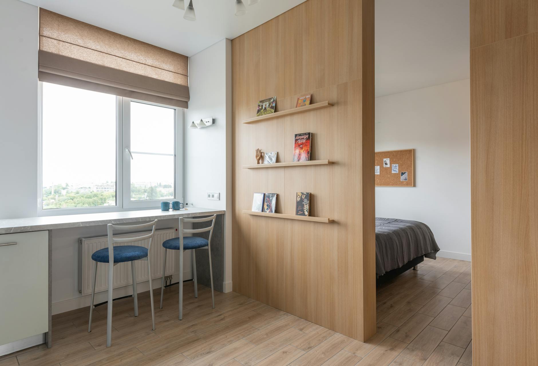 Brixton Wood Co. Lyra Compact Bookshelf