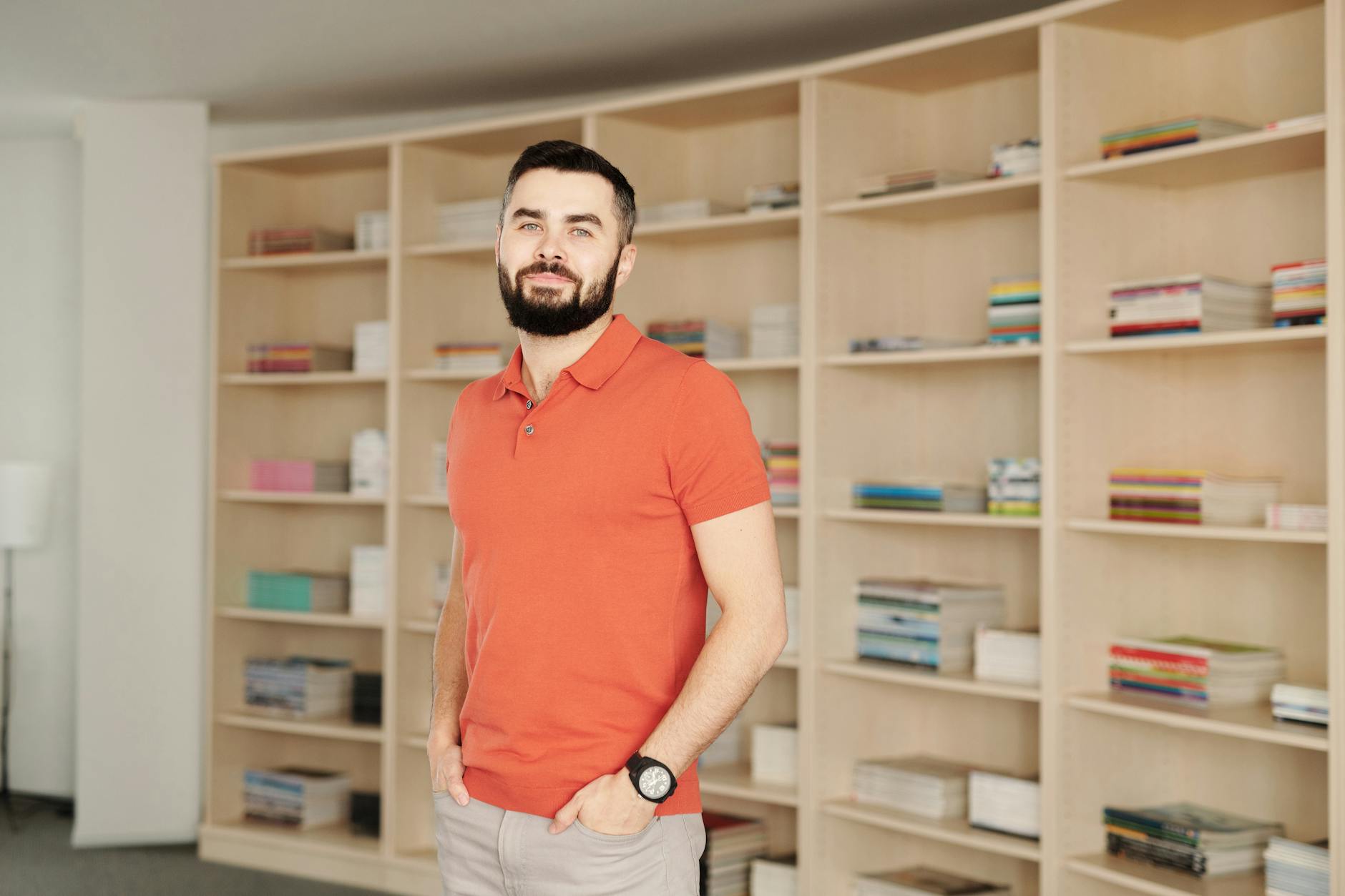 Atelier Kemp Tuscany Wide Bookshelf